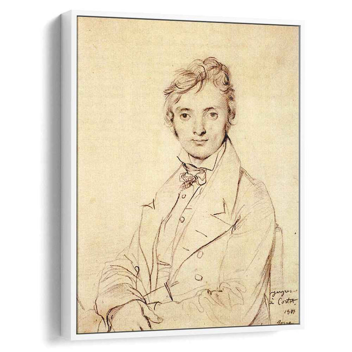 Jean Pierre Cortot by Jean Auguste Dominique Ingres