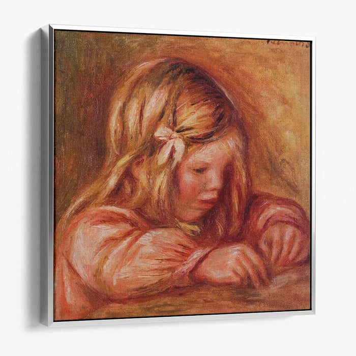 Jean Renoir Writing (1899) by Pierre-Auguste Renoir