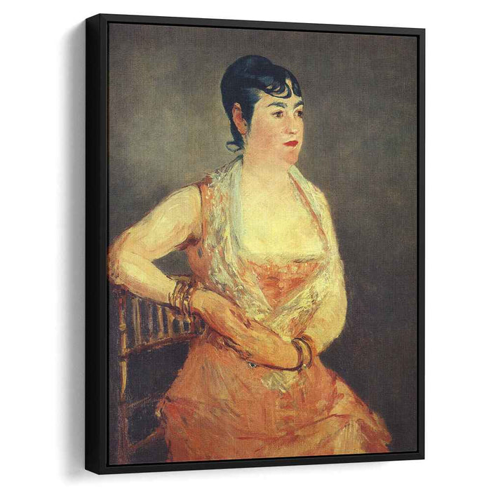 Jeanne Martin in Pink Dress (1881) by Edouard Manet