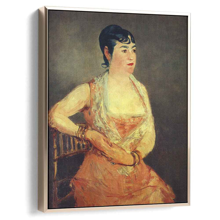 Jeanne Martin in Pink Dress (1881) by Edouard Manet