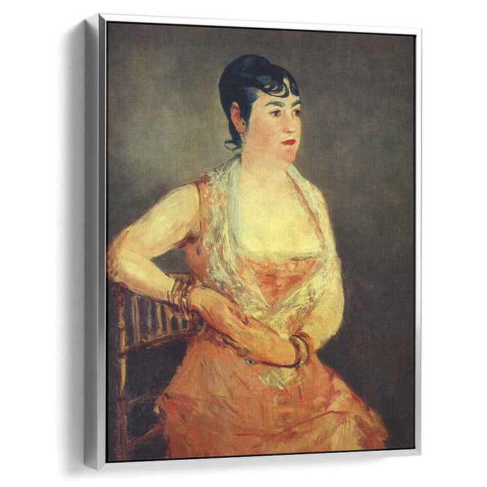 Jeanne Martin in Pink Dress (1881) by Edouard Manet