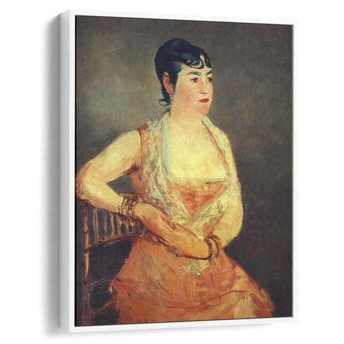 Jeanne Martin in Pink Dress (1881) by Edouard Manet