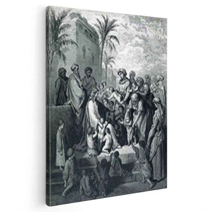 Jesus Blessing the Children (1866) by Gustave Dore