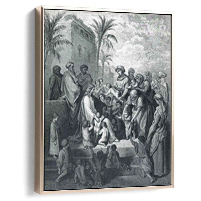 Jesus Blessing the Children (1866) by Gustave Dore