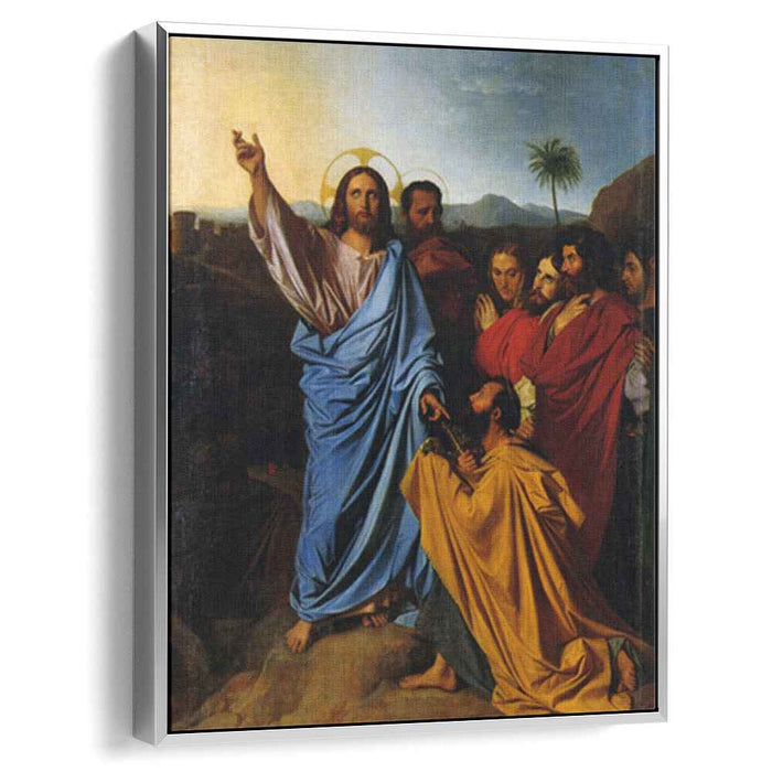 Jesus Returning the Keys to St. Peter (1820) by Jean Auguste Dominique Ingres