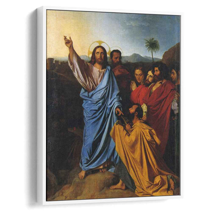 Jesus Returning the Keys to St. Peter (1820) by Jean Auguste Dominique Ingres