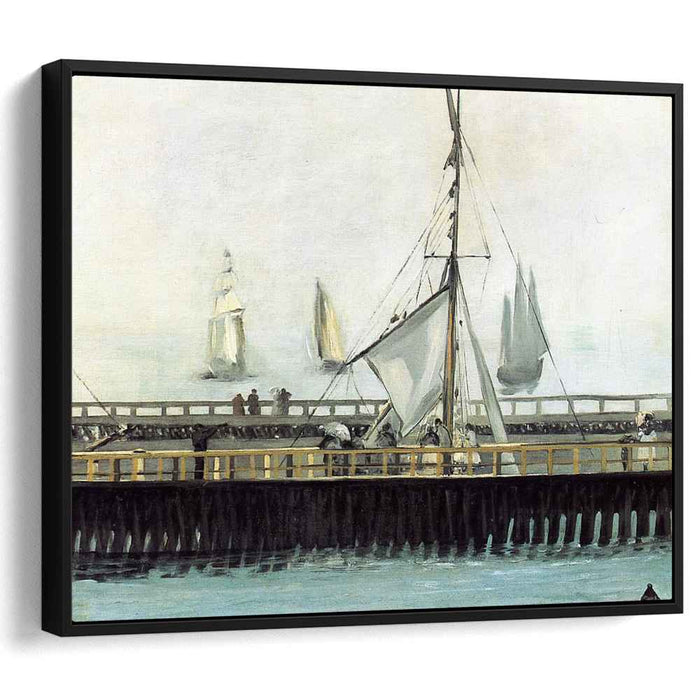 Jetty at Boulogne (1868) by Edouard Manet