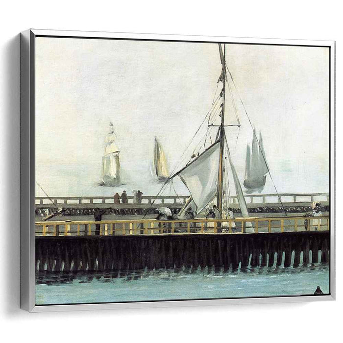 Jetty at Boulogne (1868) by Edouard Manet