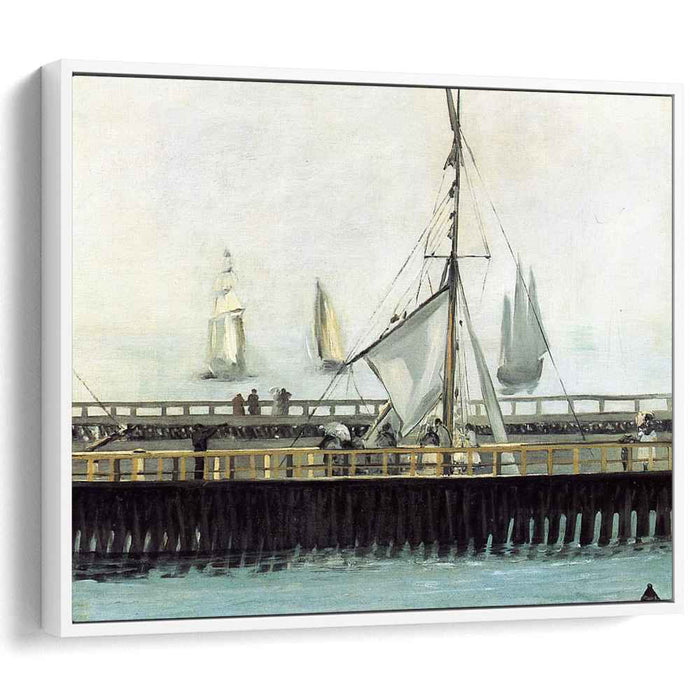 Jetty at Boulogne (1868) by Edouard Manet