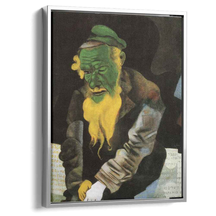 Jew in Green (1914) by Marc Chagall