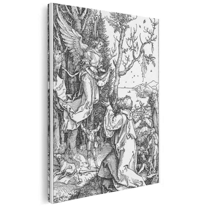 Joachim and the Angel from the 'Life of the Virgin' (1511) by Albrecht Durer
