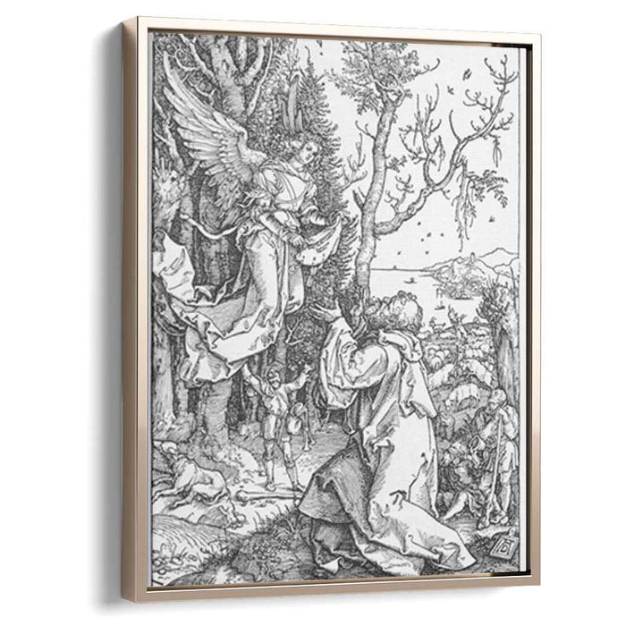Joachim and the Angel from the 'Life of the Virgin' (1511) by Albrecht Durer