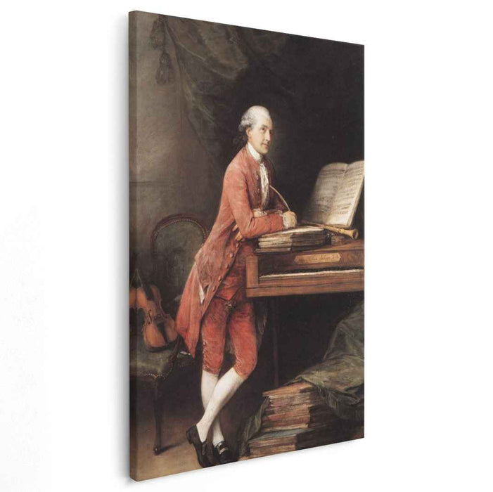 Johann Christian Fischer (1780) by Thomas Gainsborough