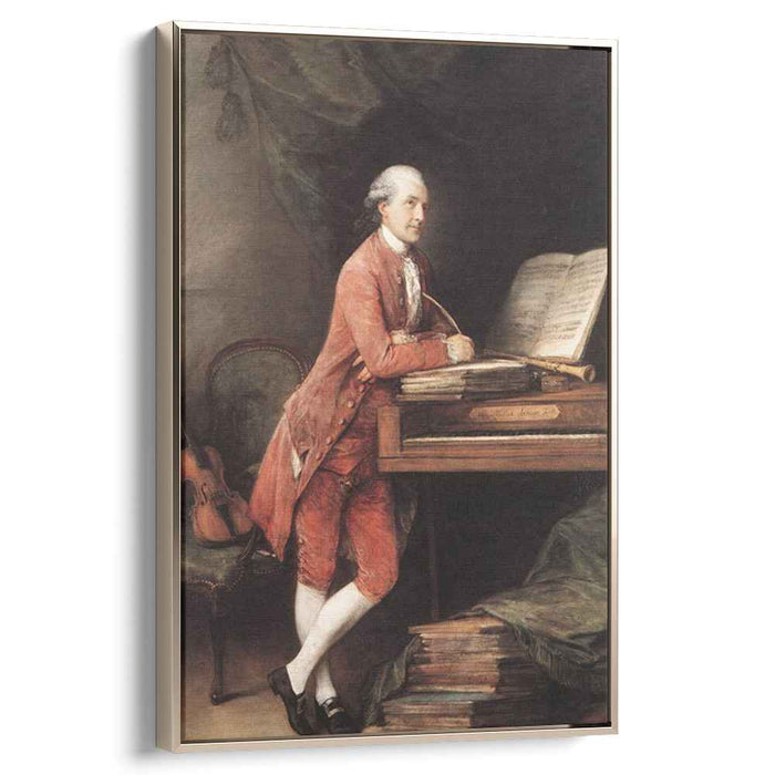 Johann Christian Fischer (1780) by Thomas Gainsborough