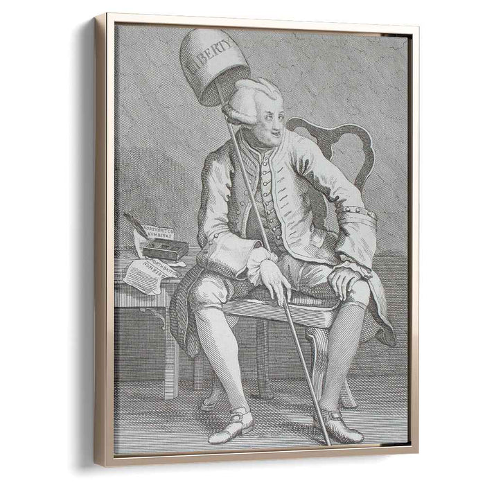 John Wilkes (1763) by William Hogarth