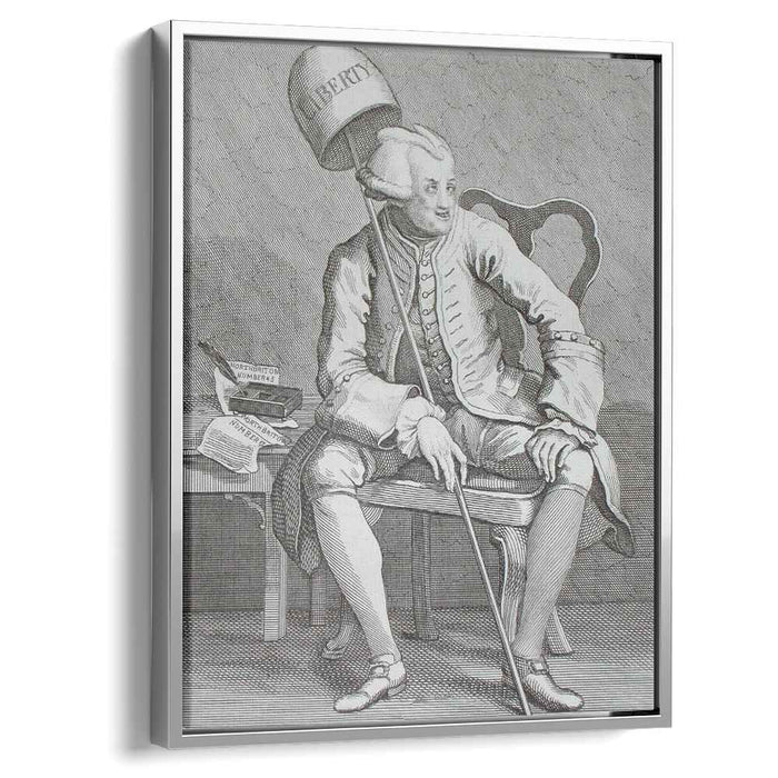 John Wilkes (1763) by William Hogarth