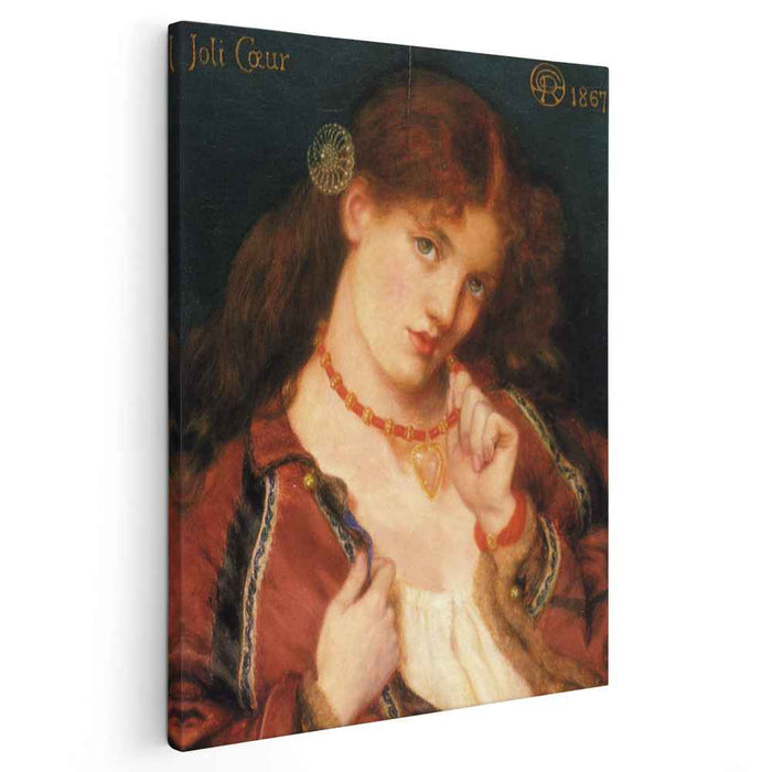 Joli Coeur (French for) (1867) by Dante Gabriel Rossetti