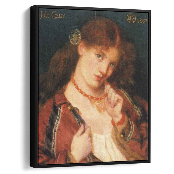 Joli Coeur (French for) (1867) by Dante Gabriel Rossetti