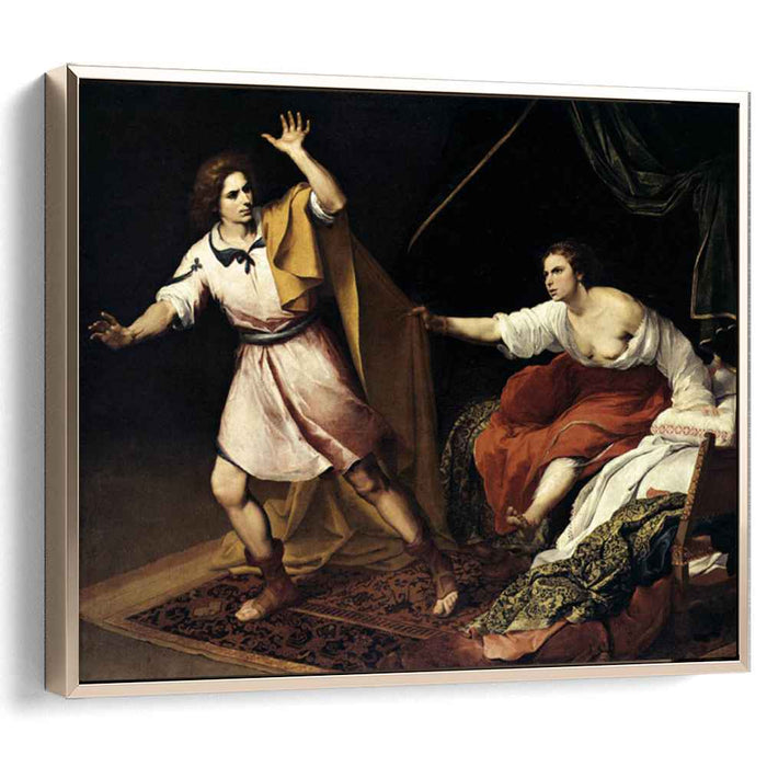 Joseph and Potiphar's Wife (1648) by Bartolome Esteban Murillo