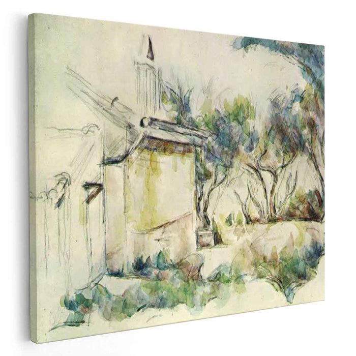 Jourdan's Cottage (1906) by Paul Cezanne