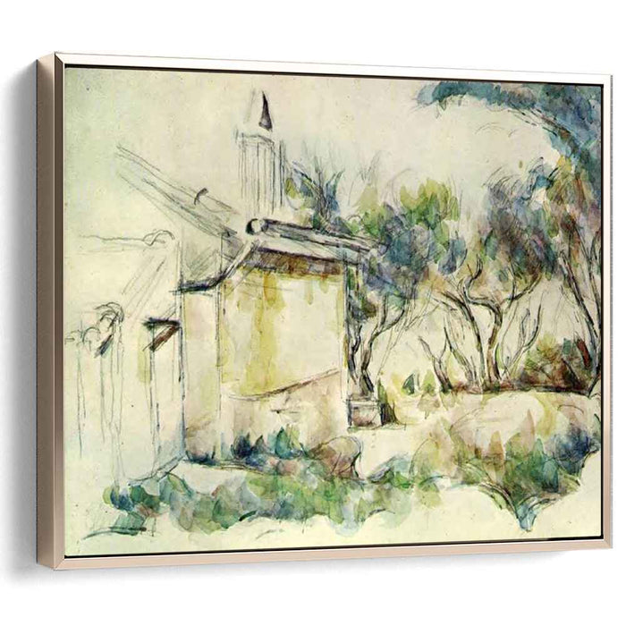 Jourdan's Cottage (1906) by Paul Cezanne