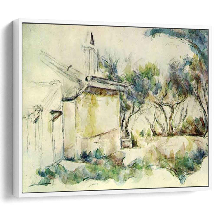 Jourdan's Cottage (1906) by Paul Cezanne