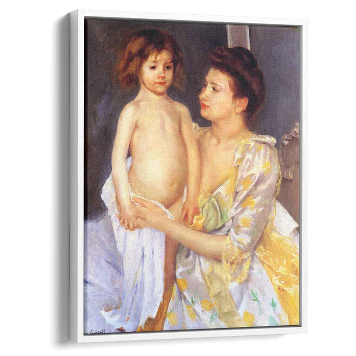 Jules Being Dried by His Mother (1900) by Mary Cassatt