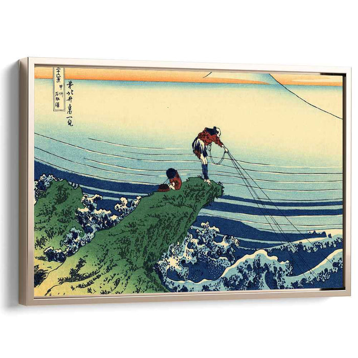 Kajikazawa in Kai Province by Katsushika Hokusai