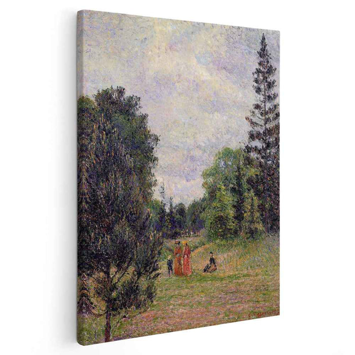 Kew Gardens, Crossroads near the Pond by Camille Pissarro