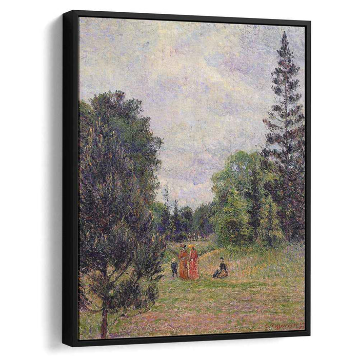 Kew Gardens, Crossroads near the Pond by Camille Pissarro