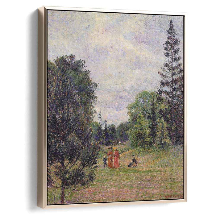 Kew Gardens, Crossroads near the Pond by Camille Pissarro