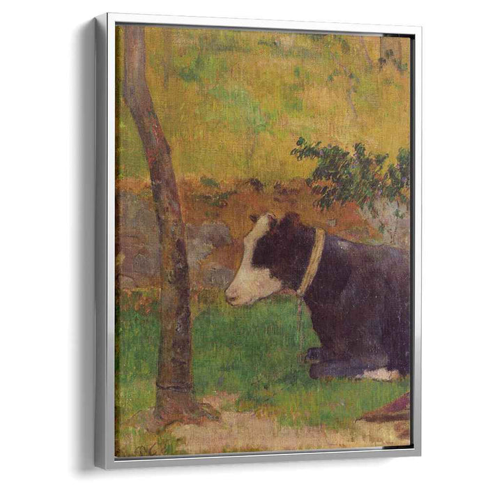 Kneeling cow (1888) by Paul Gauguin