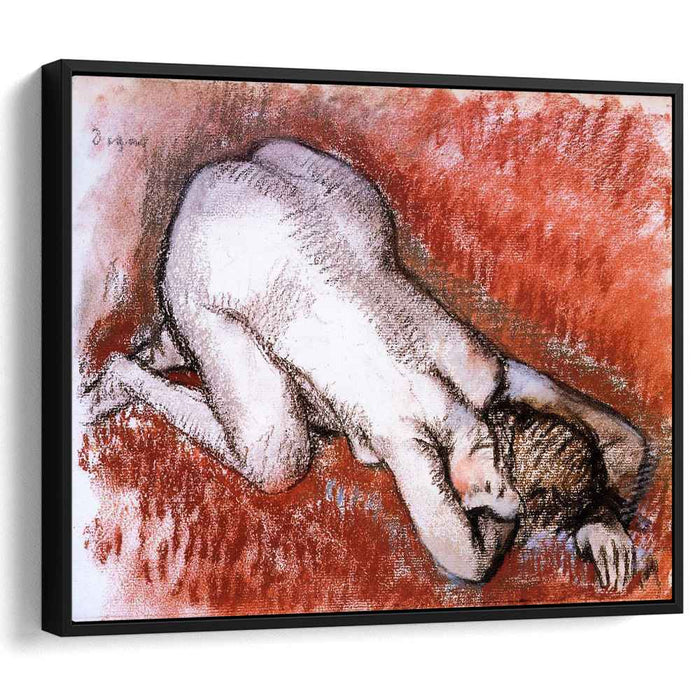 Kneeling Nude (1888) by Edgar Degas