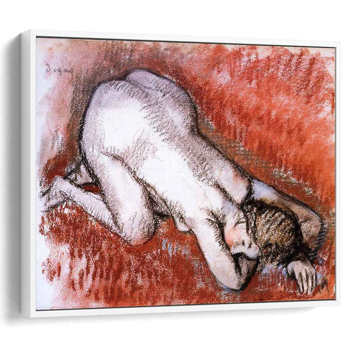 Kneeling Nude (1888) by Edgar Degas