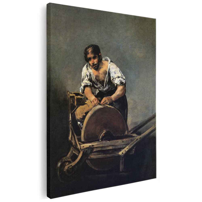Knife Grinder (1812) by Francisco Goya