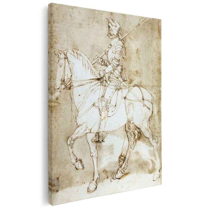 Knight on Horseback (1512) by Albrecht Durer