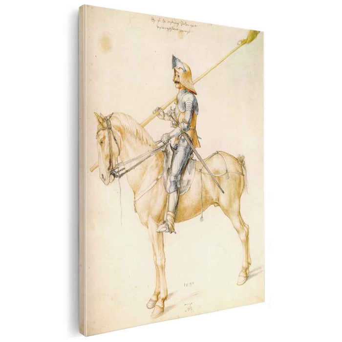 Knight On Horseback (1498) by Albrecht Durer
