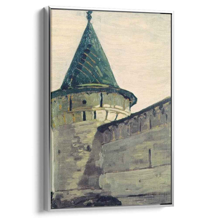 Kostroma. Belfry of Ipatievsky monastery. (1903) by Nicholas Roerich