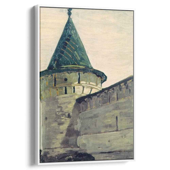 Kostroma. Belfry of Ipatievsky monastery. (1903) by Nicholas Roerich