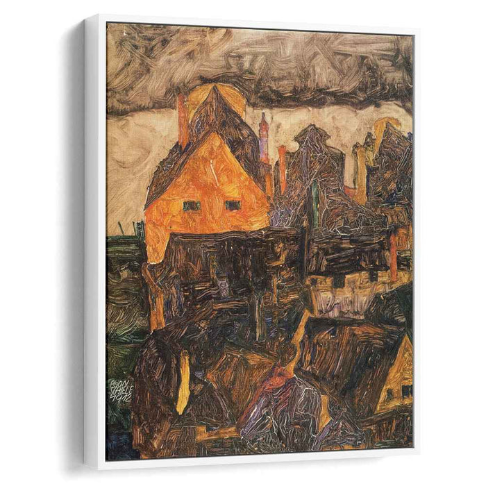 Krumau on the Molde (1912) by Egon Schiele