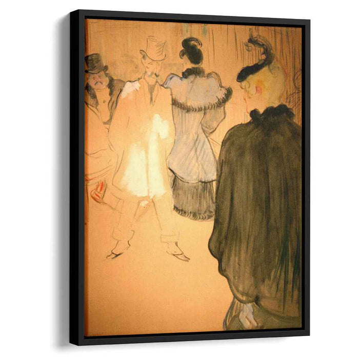 La Goulue and Paul Lescau (1894) by Henri de Toulouse-Lautrec