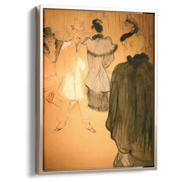 La Goulue and Paul Lescau (1894) by Henri de Toulouse-Lautrec