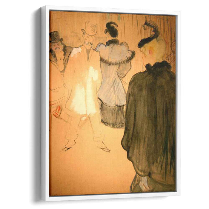 La Goulue and Paul Lescau (1894) by Henri de Toulouse-Lautrec