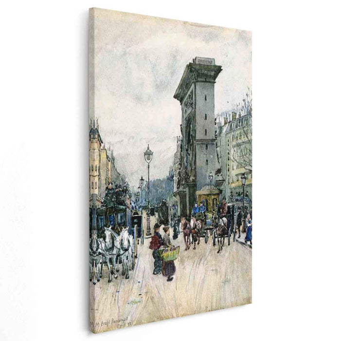 La Porte San Denis (1892) by Maurice Prendergast