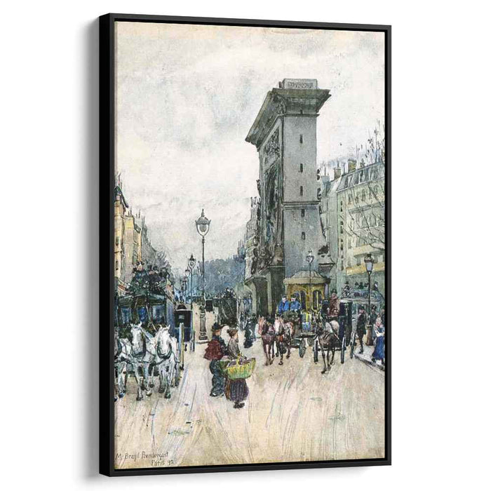 La Porte San Denis (1892) by Maurice Prendergast