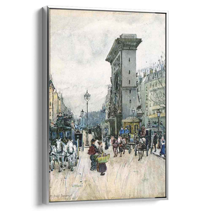 La Porte San Denis (1892) by Maurice Prendergast