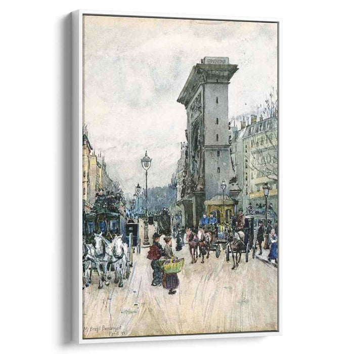 La Porte San Denis (1892) by Maurice Prendergast