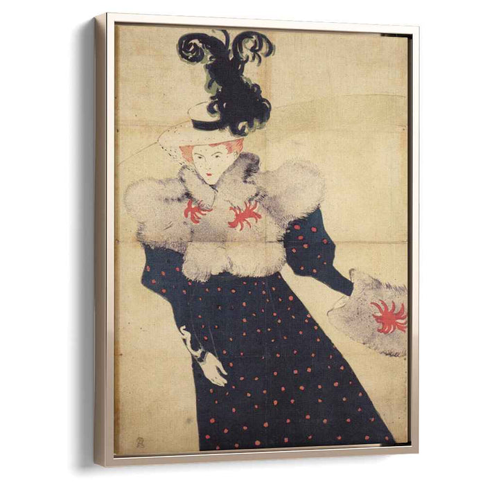 La Revue Blanche (1895) by Henri de Toulouse-Lautrec