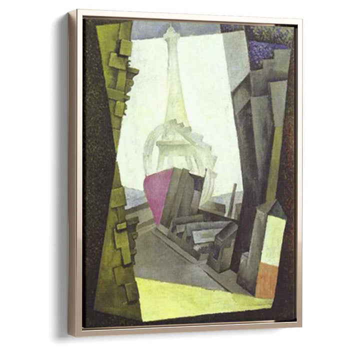 La Tour Eiffel (1914) by Diego Rivera