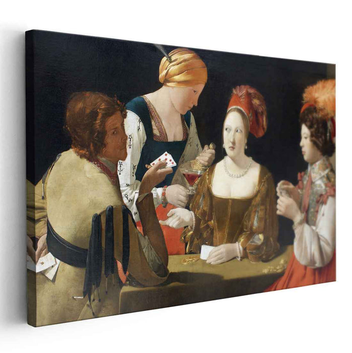 The Cheat with the Ace of Diamonds (1635) by Georges de la Tour